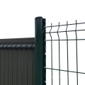 PVC Slats UV Protection Tarpaulin for 3D Welded Wire Fence Rigid Panel for European market